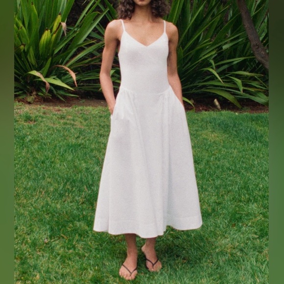 Babaton Technique Poplin Dress *New - Picture 8 of 8